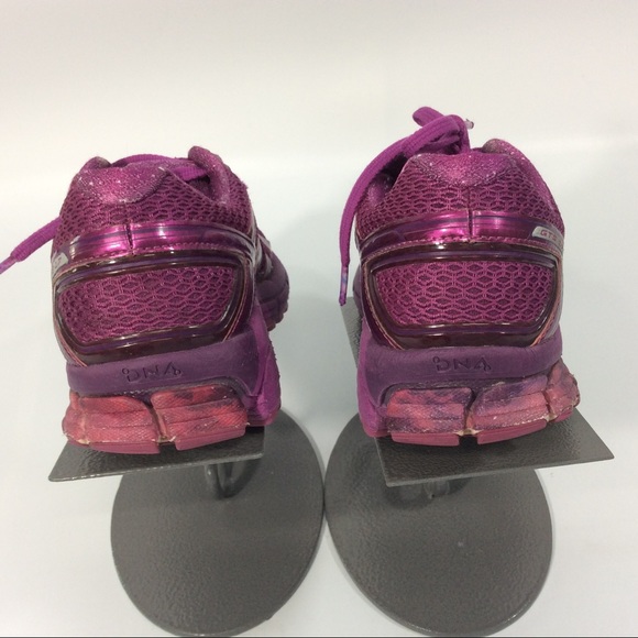 Brooks 8.5/6.6/40 GTS I7 Adrenaline Purple Running Shoes - Picture 4 of 11